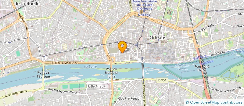 localisation de l'entreprise MONSIEUR ALAIN LEONARDY à ORLEANS