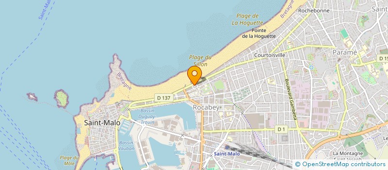 localisation de l'entreprise MONSIEUR ALAIN LEPELTIER  SAINT-MALO