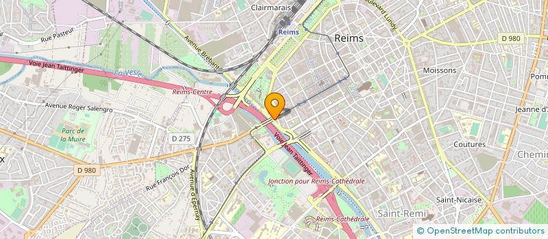 localisation de l'entreprise MONSIEUR ALAIN LEPILLIEZ  REIMS