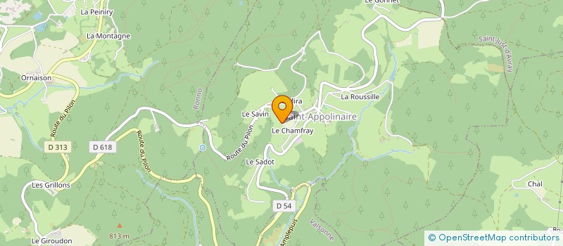 localisation de l'entreprise MONSIEUR ALAIN LEPRETRE à SAINT-APPOLINAIRE