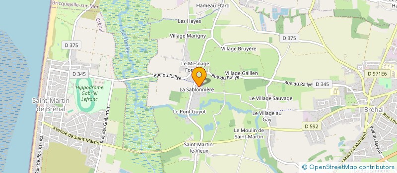 localisation de l'entreprise MONSIEUR ALAIN LEPREVOST  BREHAL