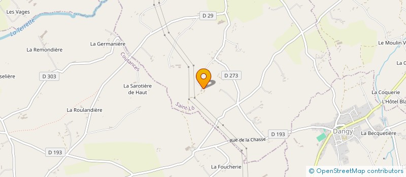 localisation de l'entreprise MONSIEUR ALAIN LERENDU à CARANTILLY