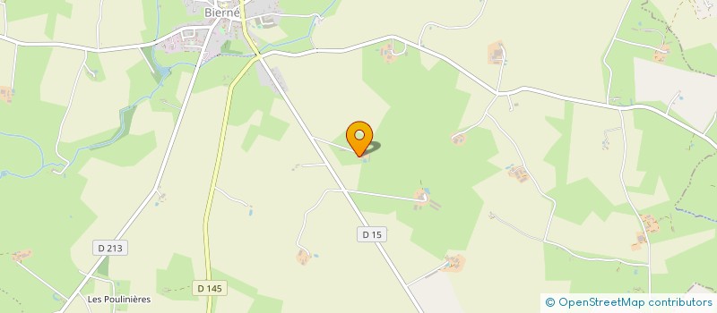 localisation de l'entreprise MONSIEUR ALAIN LEROY  BIERNE-LES-VILLAGES