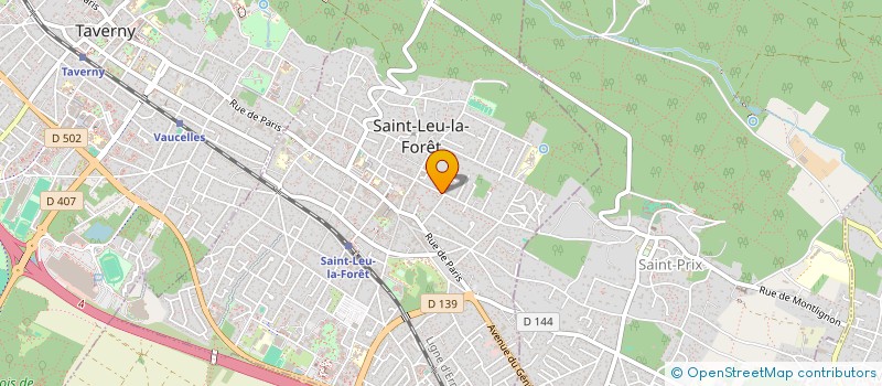 localisation de l'entreprise MONSIEUR ALAIN LERY  SAINT-LEU-LA-FORET