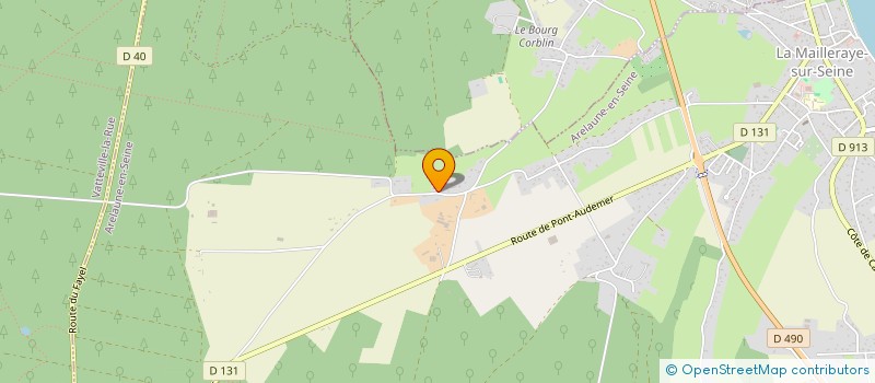 localisation de l'entreprise MONSIEUR ALAIN LESAGE  ARELAUNE-EN-SEINE