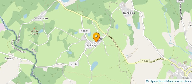 localisation de l'entreprise MONSIEUR ALAIN LESBATS à FERNOEL