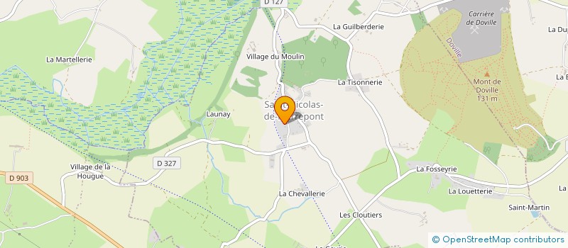 localisation de l'entreprise MONSIEUR ALAIN LETANG  SAINT-NICOLAS-DE-PIERREPONT
