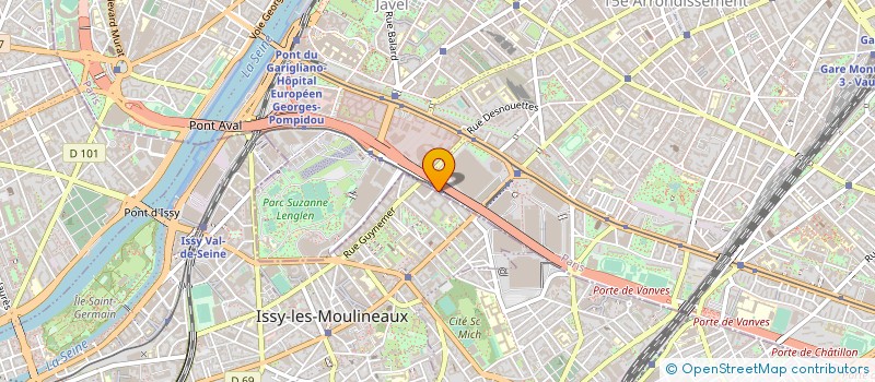 localisation de l'entreprise MONSIEUR ALAIN LETARD DE LA BOURALIERE  PARIS