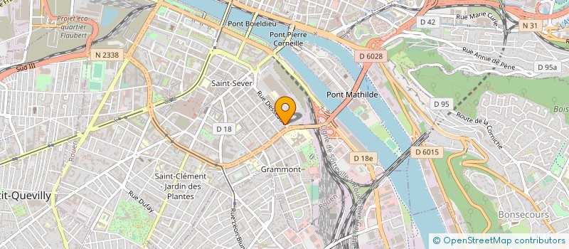 localisation de l'entreprise MONSIEUR ALAIN LETHESSIER à ROUEN