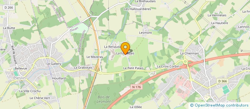 localisation de l'entreprise MONSIEUR ALAIN LETISSIER à PLOUER-SUR-RANCE