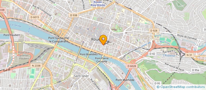 localisation de l'entreprise MONSIEUR ALAIN LETUVE à ROUEN