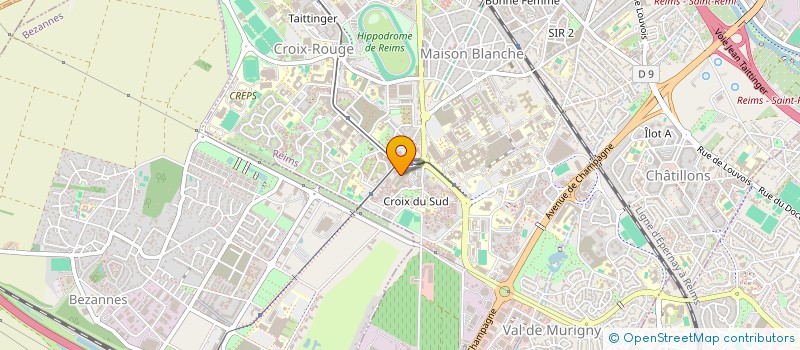 localisation de l'entreprise MONSIEUR ALAIN LEVAVASSEUR à REIMS
