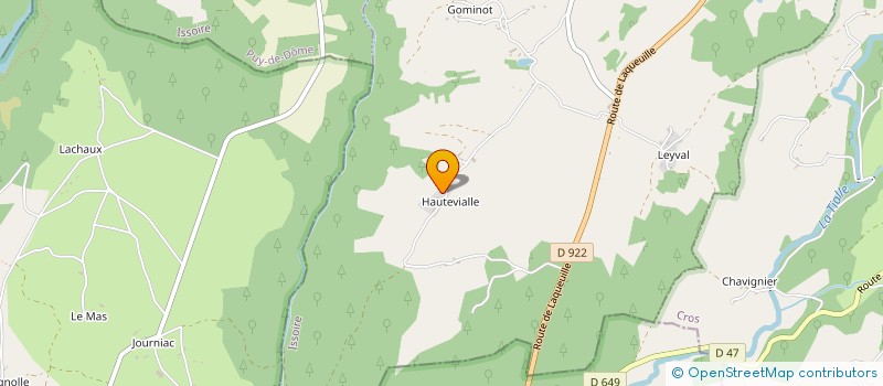 localisation de l'entreprise MONSIEUR ALAIN LEVET  TREMOUILLE-SAINT-LOUP