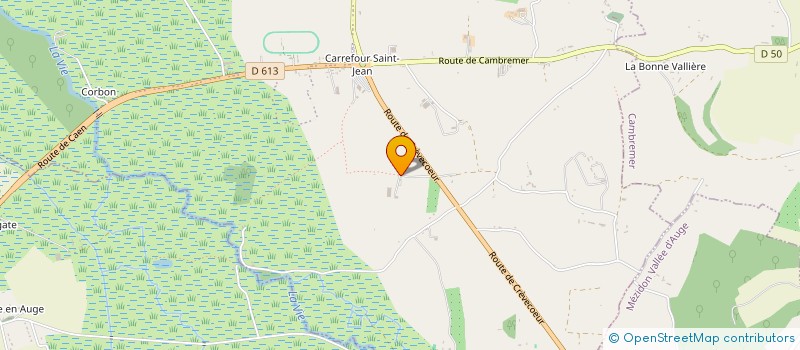 localisation de l'entreprise MONSIEUR ALAIN LHOPITAL  BEAUFOUR-DRUVAL