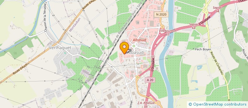 localisation de l'entreprise MONSIEUR ALAIN LIANNAZ  MONTAUBAN