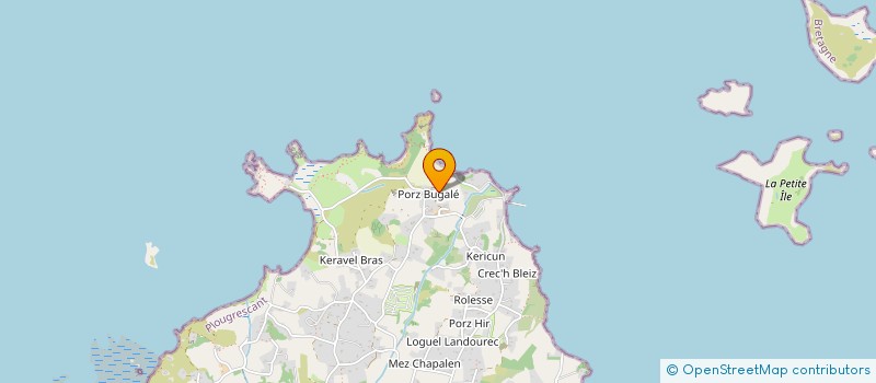 localisation de l'entreprise MONSIEUR ALAIN LIBOUBAN  PLOUGRESCANT