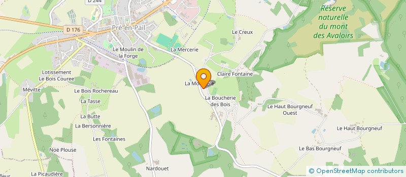 localisation de l'entreprise MONSIEUR ALAIN LIEHN à LIGNIERES-ORGERES