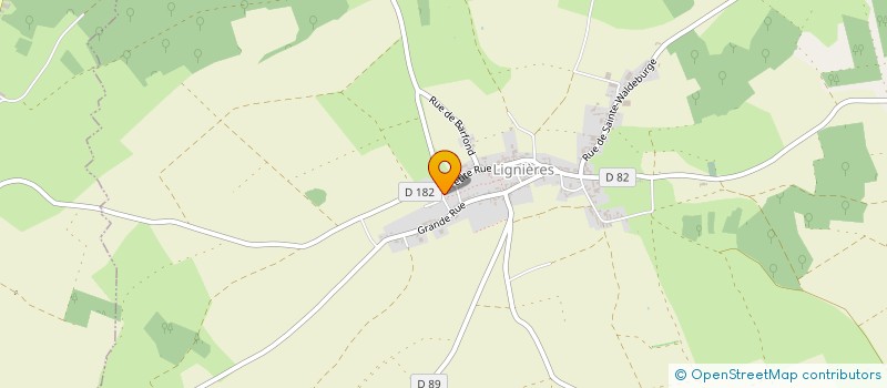 localisation de l'entreprise MONSIEUR ALAIN LIEUTIER  MAROLLES-SOUS-LIGNIERES