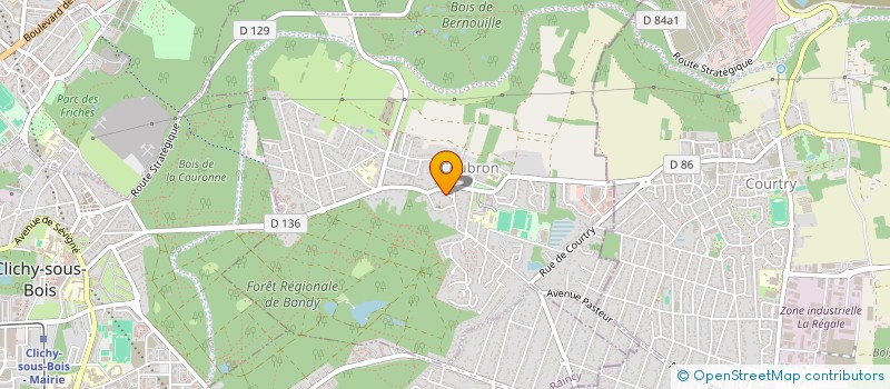 localisation de l'entreprise MONSIEUR ALAIN LIM  COUBRON