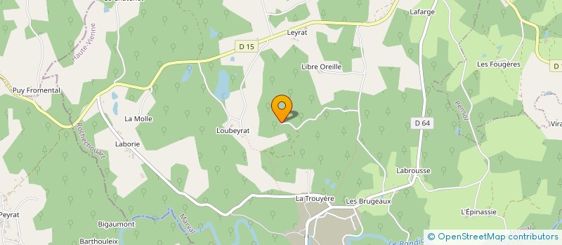 localisation de l'entreprise MONSIEUR ALAIN LINARD à MARVAL