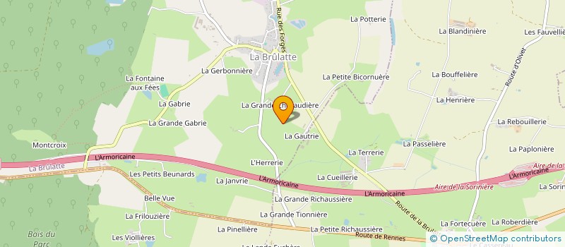 localisation de l'entreprise MONSIEUR ALAIN LINE à SAINT-OUEN-DES-TOITS