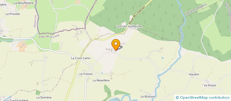 localisation de l'entreprise MONSIEUR ALAIN LIOUX à SAINT-CALAIS-DU-DESERT