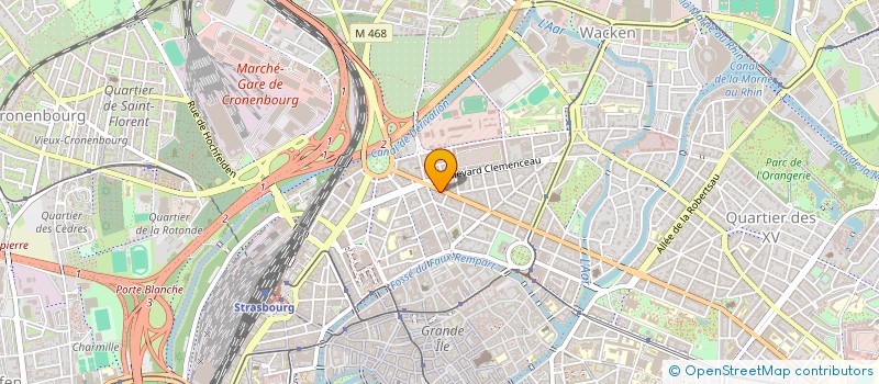 localisation de l'entreprise MONSIEUR ALAIN LIPSYC à STRASBOURG
