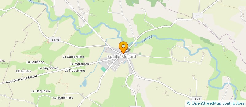 localisation de l'entreprise MONSIEUR ALAIN LIVENAIS  SEGRE-EN-ANJOU BLEU