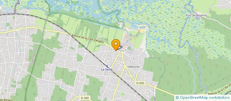 localisation de l'entreprise MONSIEUR ALAIN LO à LE TEICH