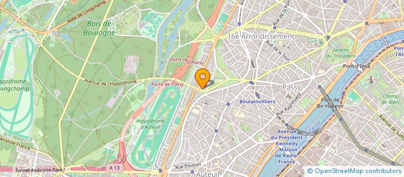 localisation de l'entreprise MONSIEUR ALAIN LO DAU KENH  PARIS