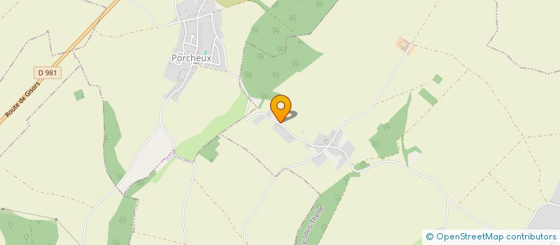 localisation de l'entreprise MONSIEUR ALAIN LOISEAU  JOUY SOUS THELLE