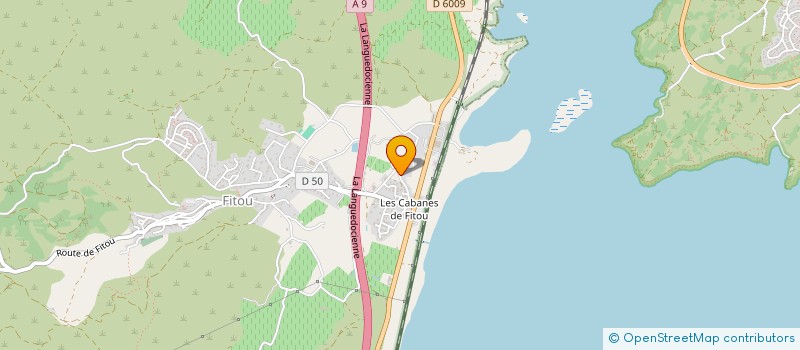 localisation de l'entreprise MONSIEUR ALAIN LOISELLE  FITOU