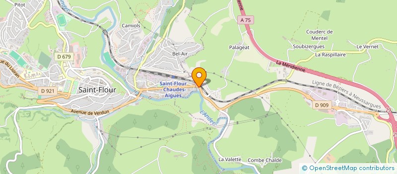 localisation de l'entreprise MONSIEUR ALAIN LONJON à ANGLARDS-DE-SAINT-FLOUR