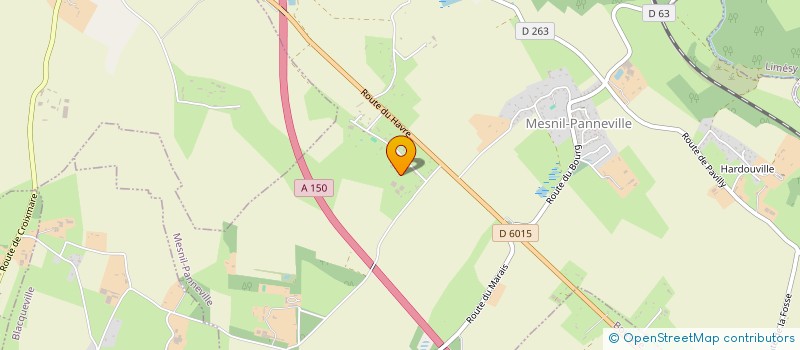 localisation de l'entreprise MONSIEUR ALAIN LOPEZ  MESNIL-PANNEVILLE