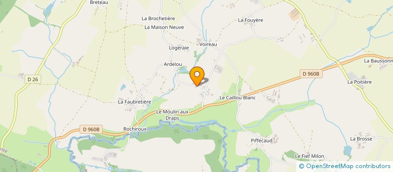 localisation de l'entreprise MONSIEUR ALAIN LORIEUX  LE BOUPERE