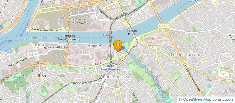 localisation de l'entreprise MONSIEUR ALAIN LORTHOLARY  NANTES