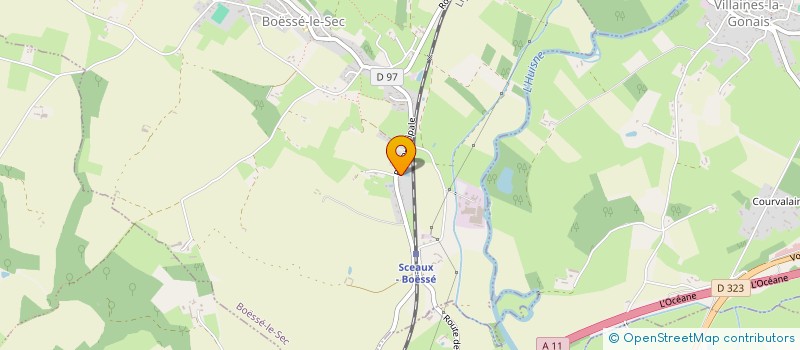 localisation de l'entreprise MONSIEUR ALAIN LORY  BOESSE-LE-SEC