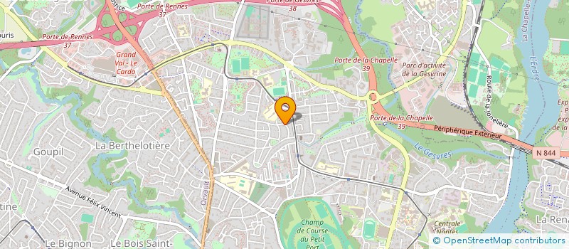 localisation de l'entreprise MONSIEUR ALAIN LOUCHET  NANTES