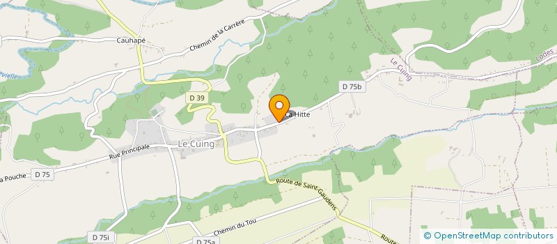 localisation de l'entreprise MONSIEUR ALAIN LOUGE  FRANQUEVIELLE