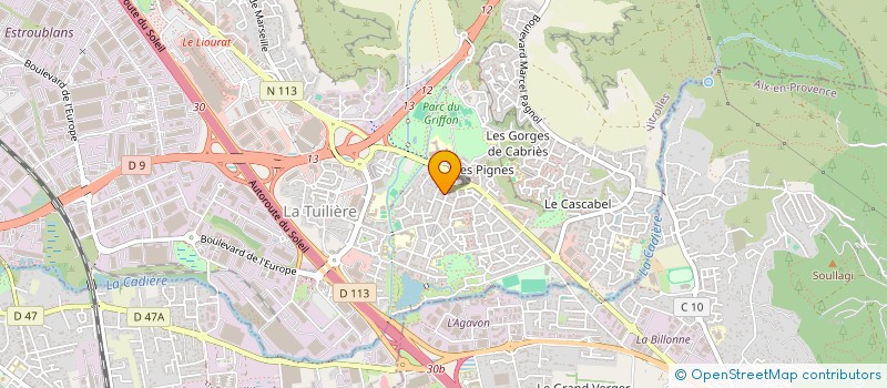 localisation de l'entreprise MONSIEUR ALAIN LOUIS BECHOU à VITROLLES
