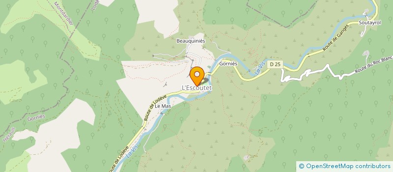 localisation de l'entreprise MONSIEUR ALAIN LOUIS SAINT PIERRE  GORNIES