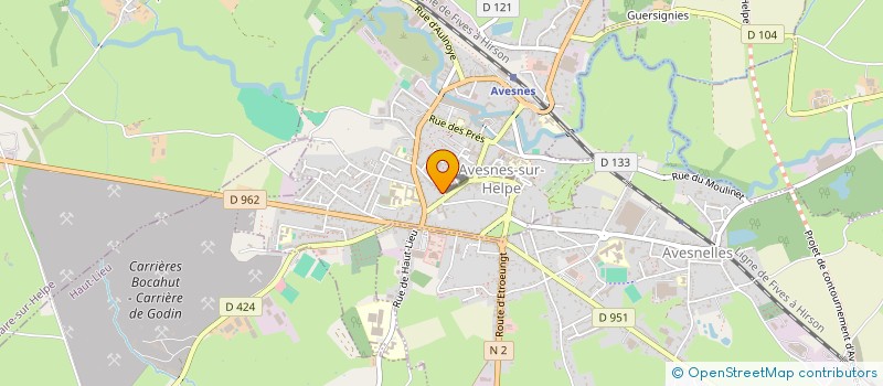 localisation de l'entreprise MONSIEUR ALAIN LOUVART à AVESNES-SUR-HELPE