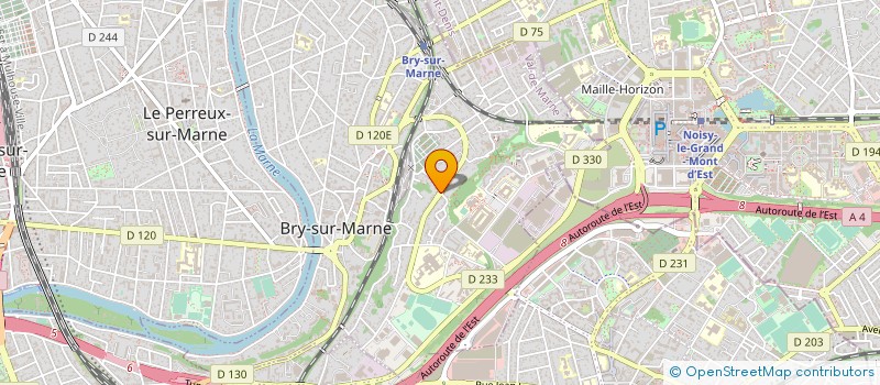 localisation de l'entreprise MONSIEUR ALAIN LOYAUX à BRY-SUR-MARNE