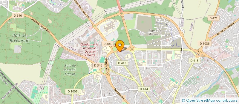 localisation de l'entreprise MONSIEUR ALAIN LUBIN à MELUN