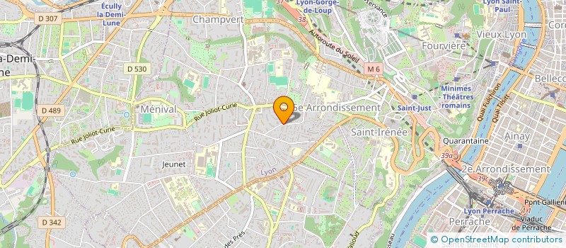 localisation de l'entreprise MONSIEUR ALAIN LUCAND à LYON
