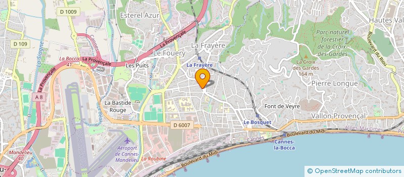 localisation de l'entreprise MONSIEUR ALAIN LUPATELLI à CANNES