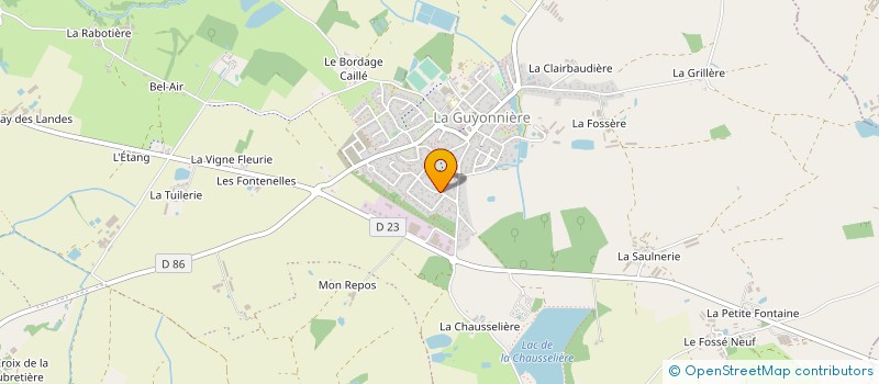 localisation de l'entreprise MONSIEUR ALAIN MABIT à MONTAIGU-VENDEE