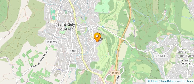localisation de l'entreprise MONSIEUR ALAIN MAC CALLUM à SAINT-GELY-DU-FESC