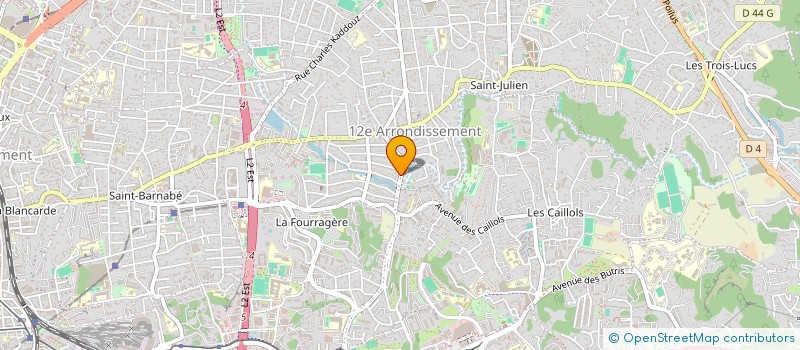 localisation de l'entreprise MONSIEUR ALAIN MADIOUNI  MARSEILLE