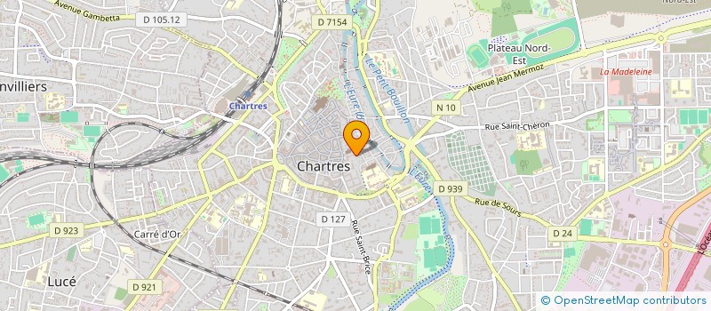 localisation de l'entreprise MONSIEUR ALAIN MAECHLER à CHARTRES